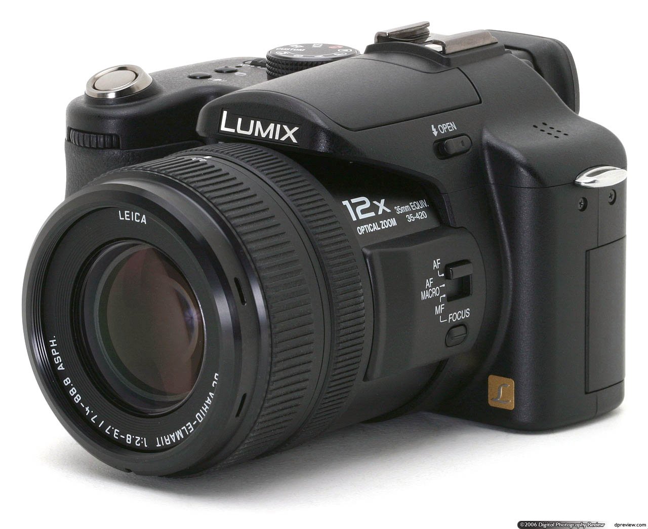 Amazon.com : Panasonic DMC-FZ50 10.1MP Digital Camera with 12x