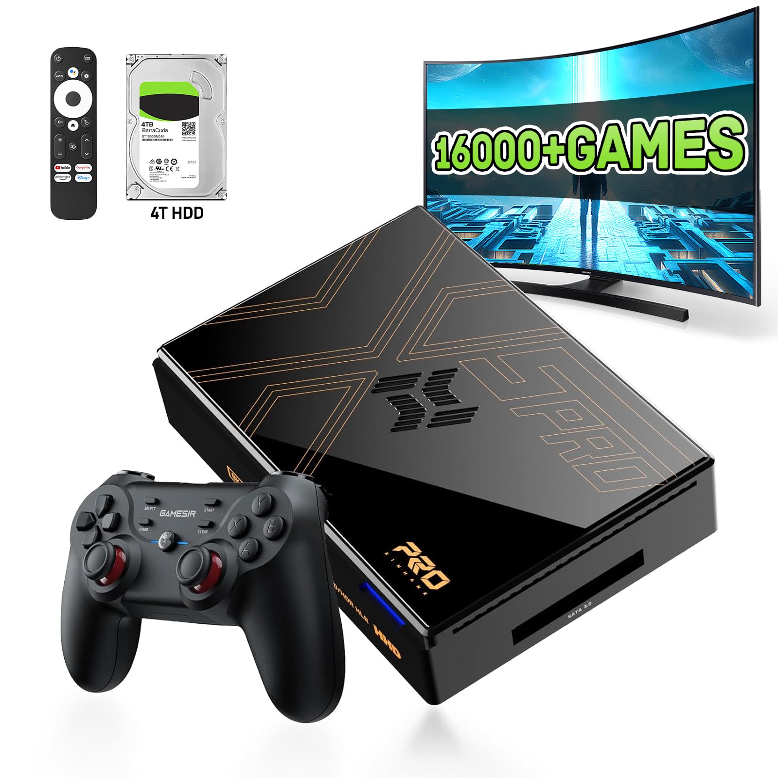 Amazon.com: Kinhank Super Console X5 PRO Retro Game Console with