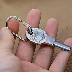 Amazon.co.jp: [Phantasmia] 10 カラビナ スクリュー ロック カラビナ