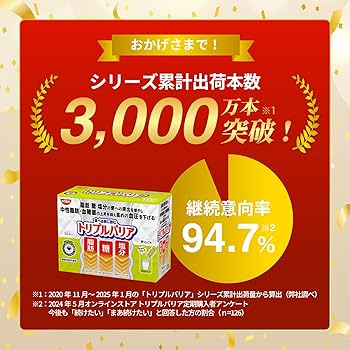 おわっち様リクエスト】日清食品 トリプルバリア レモン味 トリプル