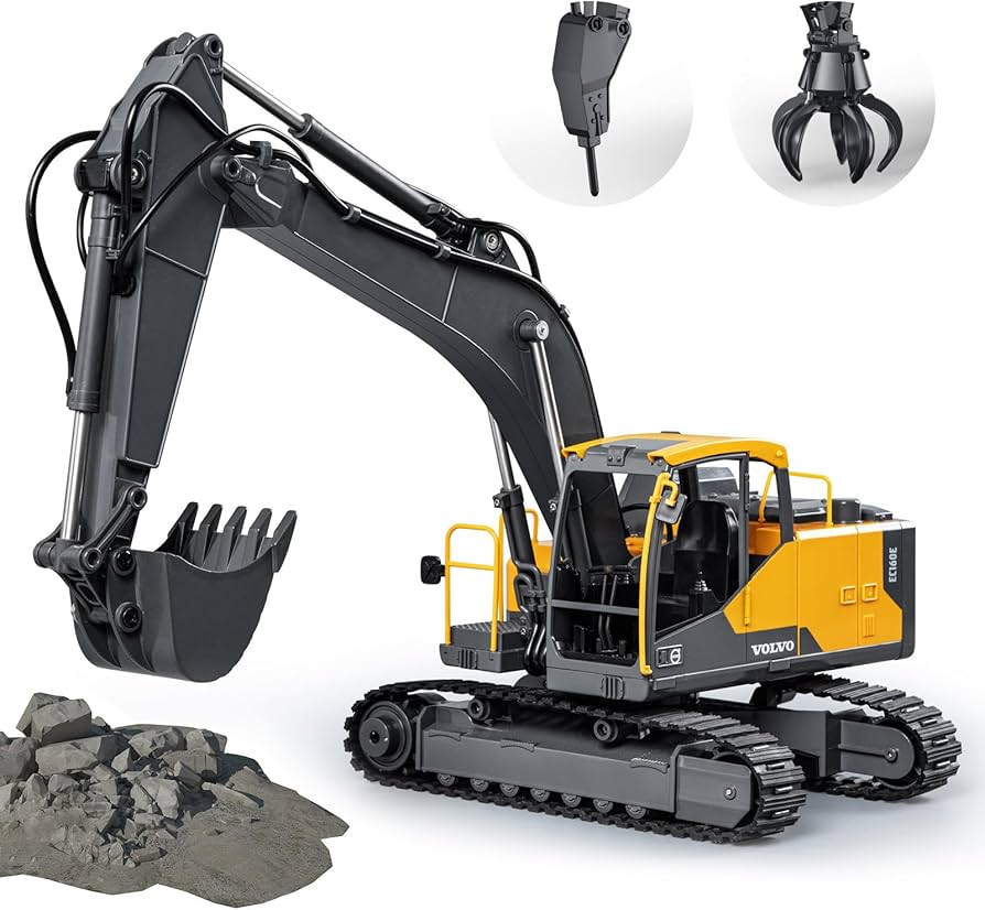 Amazon.co.jp: 【最新型3in1】 合金版 RCショベルカー ラジコン 掘削機