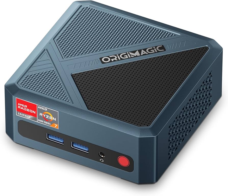 ORIGIMAGIC N2 Pro Home-Gaming-Mini-PC, Ryzen 7 6800H (Up to 4.7GHz