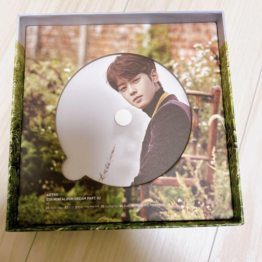 チャウヌ ポロライド チェキ 直筆サイン ASTRO チャウヌ 直筆サイン