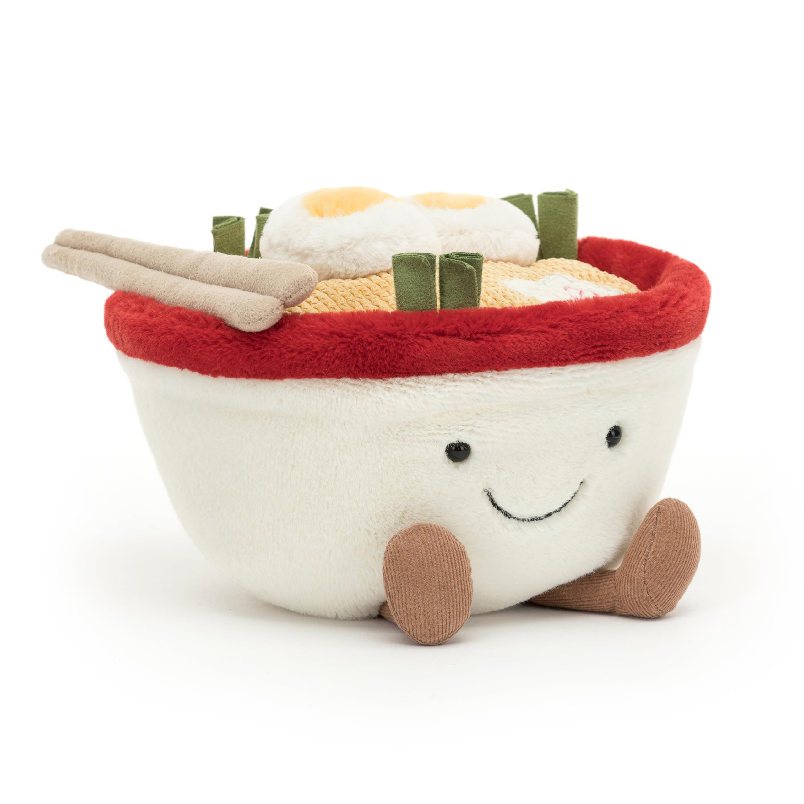 Amazon.co.jp: Jellycat Amuseables ラーメンぬいぐるみ 6.5インチ