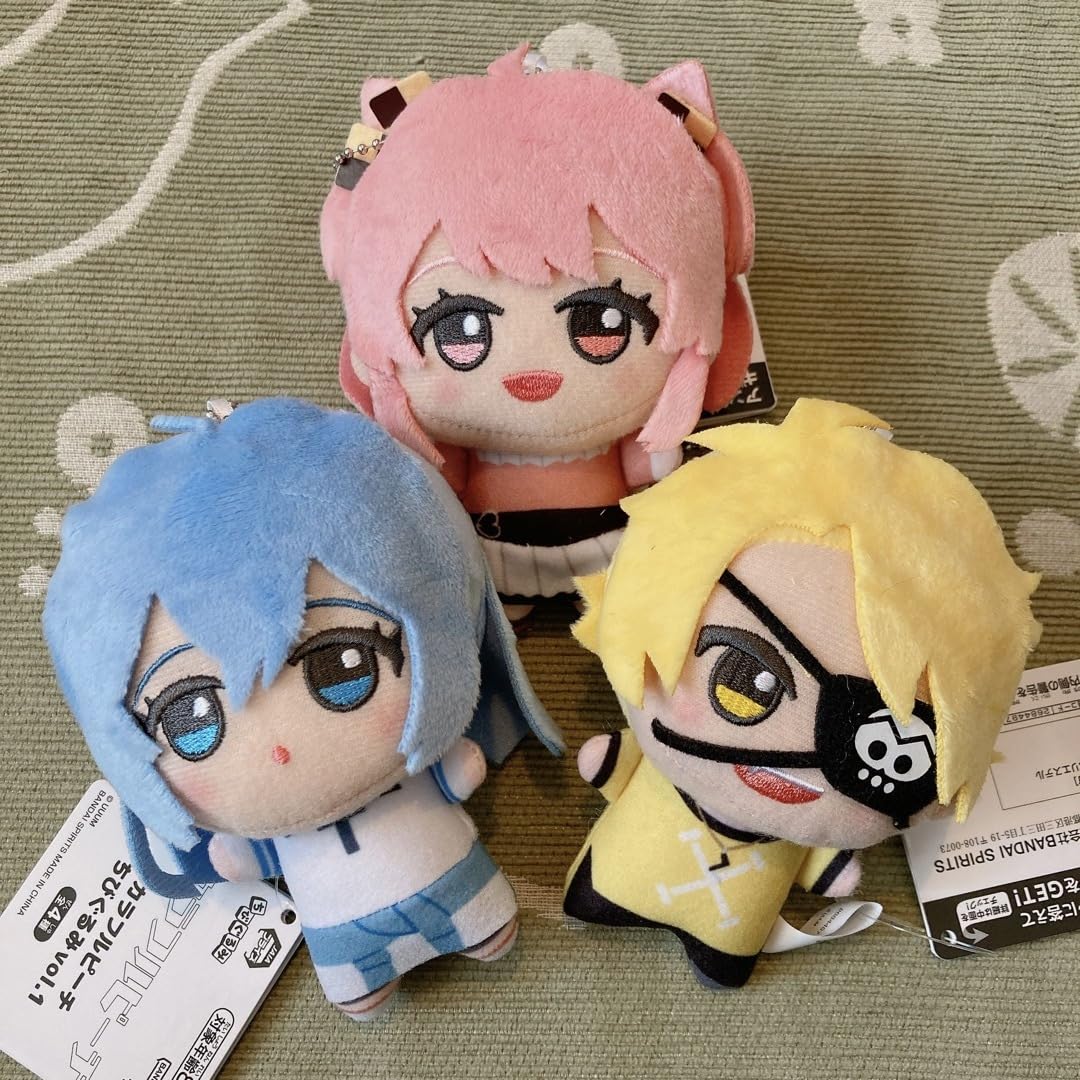 Amazon.co.jp: カラフルピーチ るな のあ たっつん ちびぐるみ