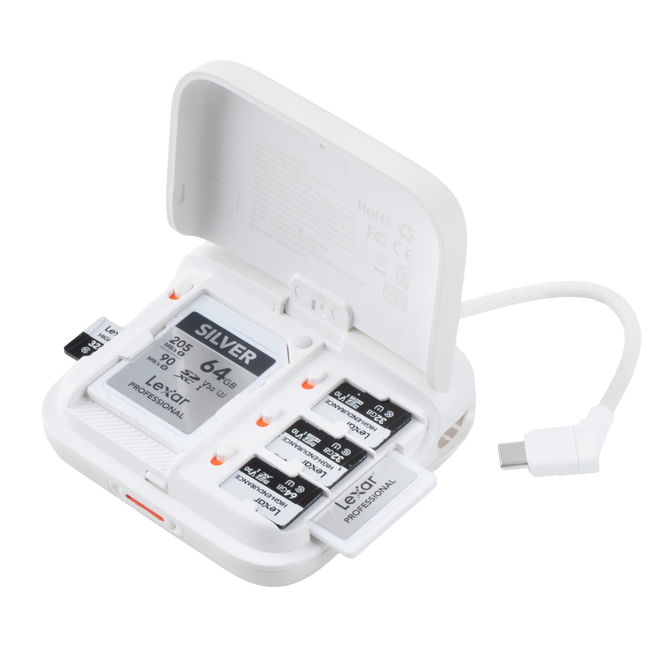 Amazon.co.jp: PGYTECH CreateMate 高速ミニカードリーダーケース 高速