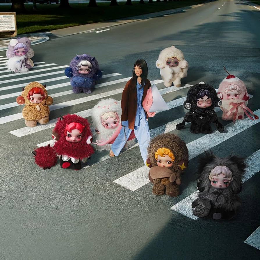 Amazon | POP MART SKULLPANDA You Found Me! シリーズ ぬいぐるみ