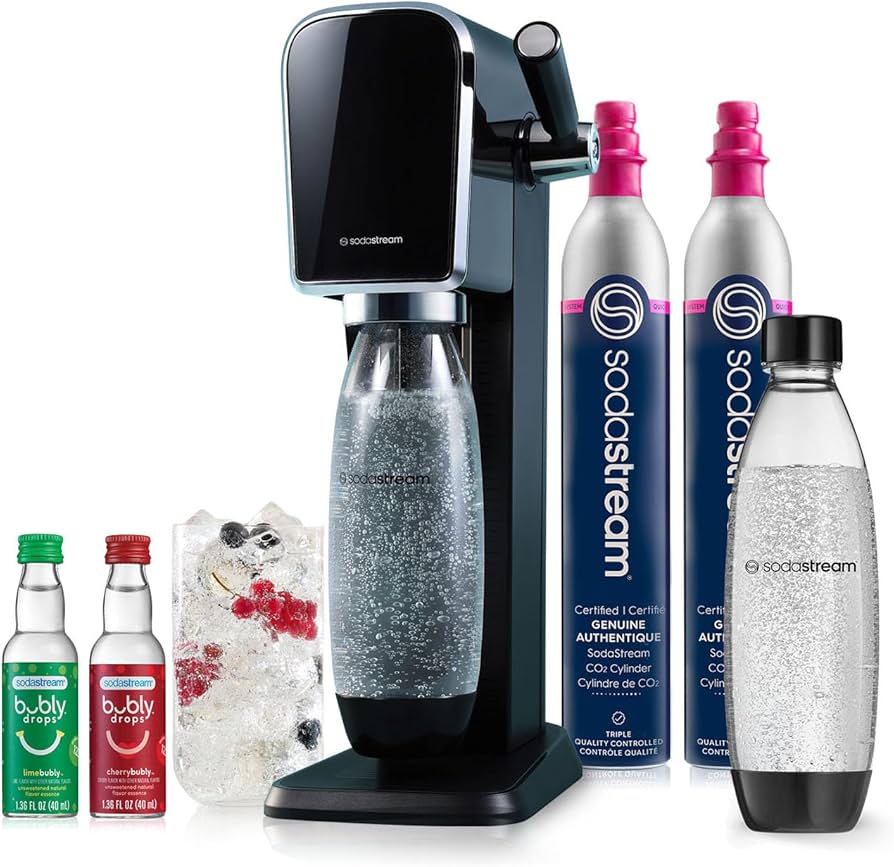 Amazon.com: SodaStream - ART Sparkling Water Maker | VALUE BUNDLE