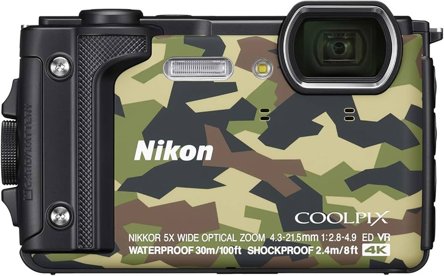 Amazon.com : Nikon Digital Camera COOLPIX W300 COOLPIX Camouflage