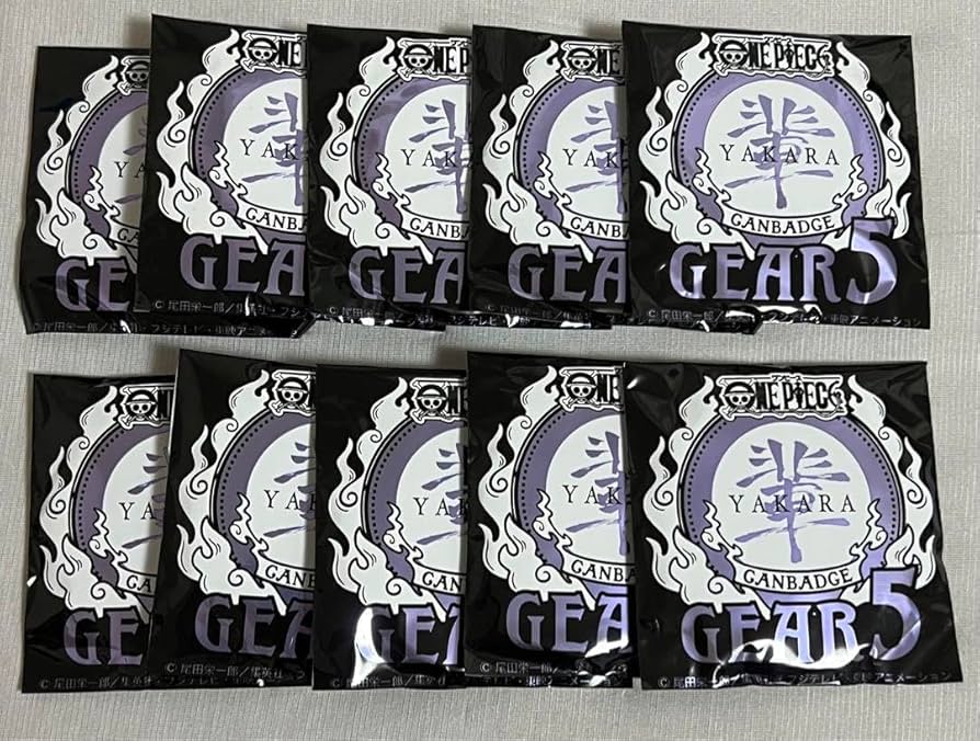 Amazon.co.jp: ワンピース 輩缶バッジ ギア5 GEAR5 ニカ ルフィ 10点