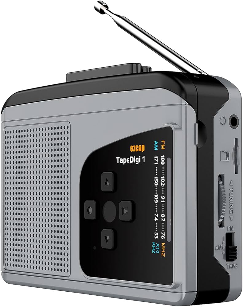 Amazon.com: Ezcap234 Portable Cassette Players & Recorders, AM FM