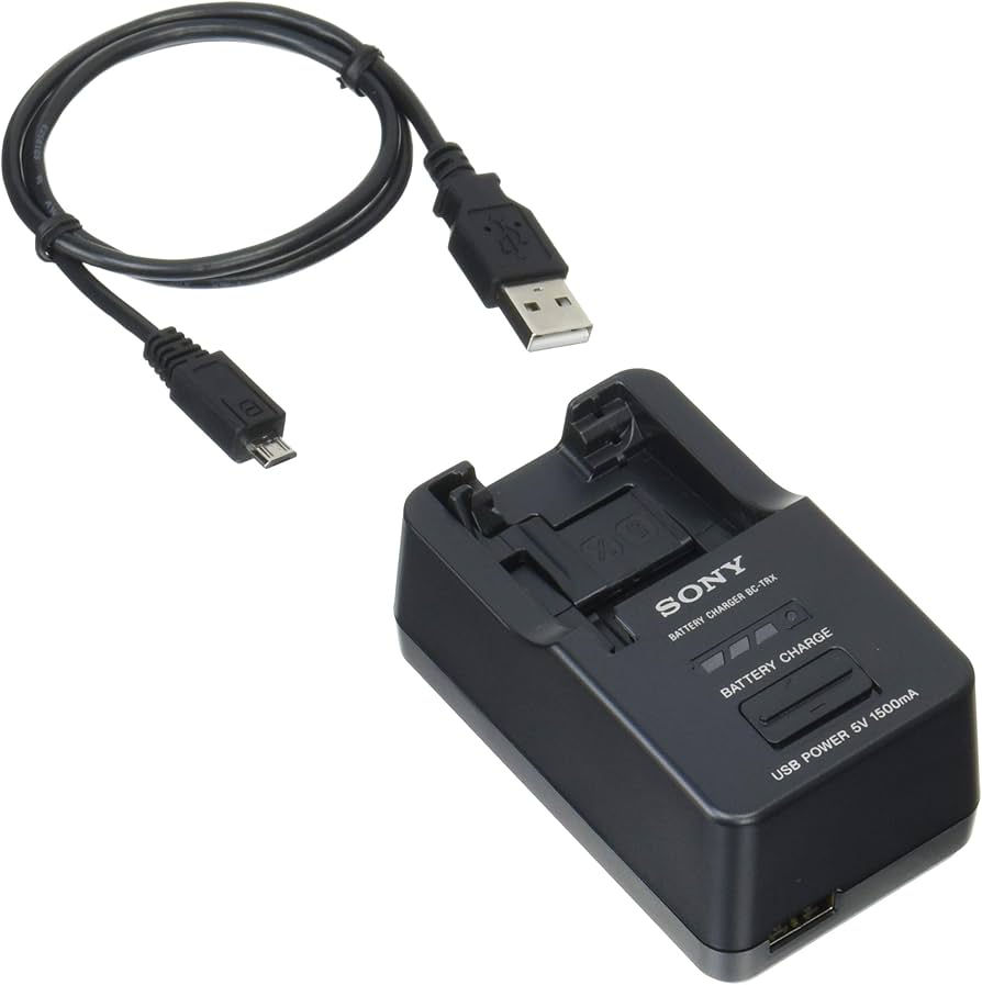Amazon | SONY バッテリチャージャー BC-TRX | ビデオカメラ用充電器 通販