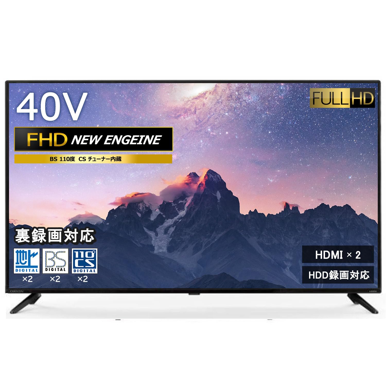 Amazon | [東京Deco] 40型 フルハイビジョン 液晶テレビ 1920×1080 地