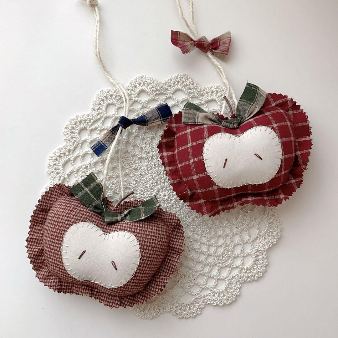 Amazon.co.jp: アメリカン カントリー雑貨 リンゴのオーナメント