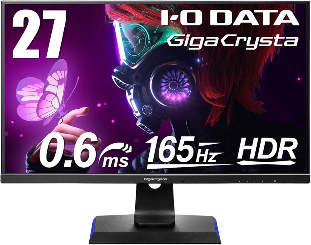 Amazon.co.jp: IODATA ゲーミングモニター 27インチ GigaCrysta 165Hz