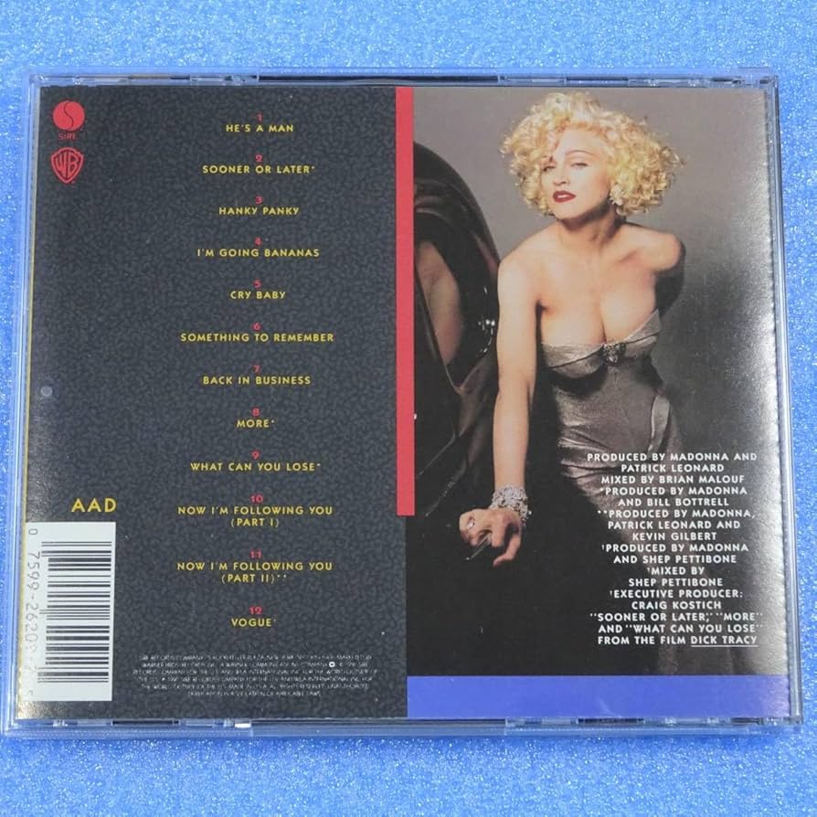 Amazon.co.jp: CD マドンナ MADONNA/I'M BREATHLESS US盤 1990年