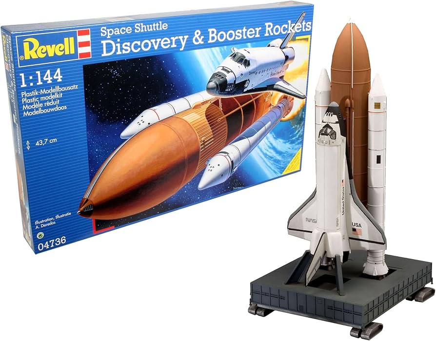 Amazon.com: Revell 04736 Space Shuttle Discovery : Toys & Games