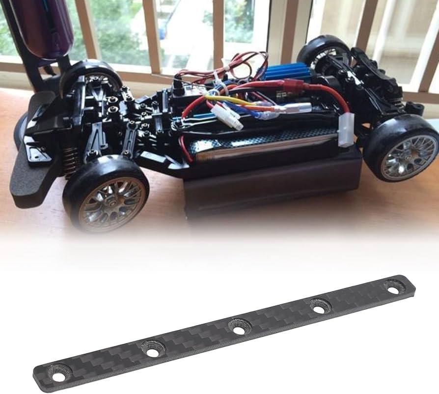 Amazon | RC カーシャーシ補強スティフナー カーボンファイバー RC