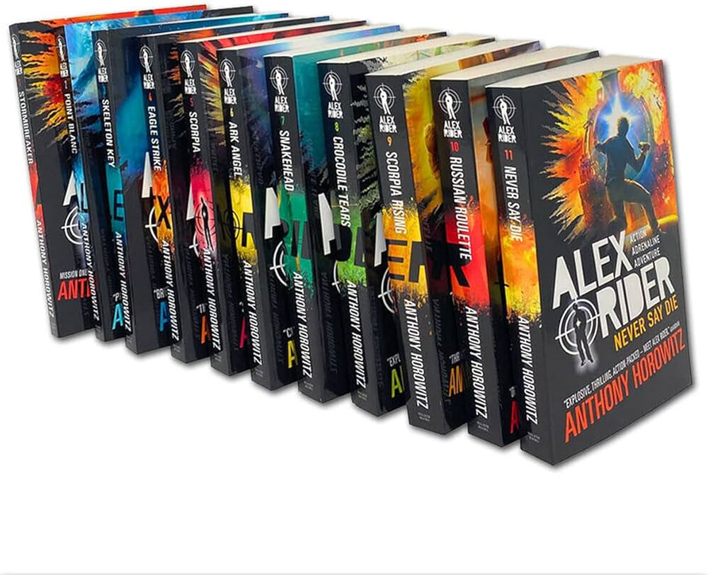 Alex Rider 11 Books Collection Set By Anthony Horowitz: Anthony