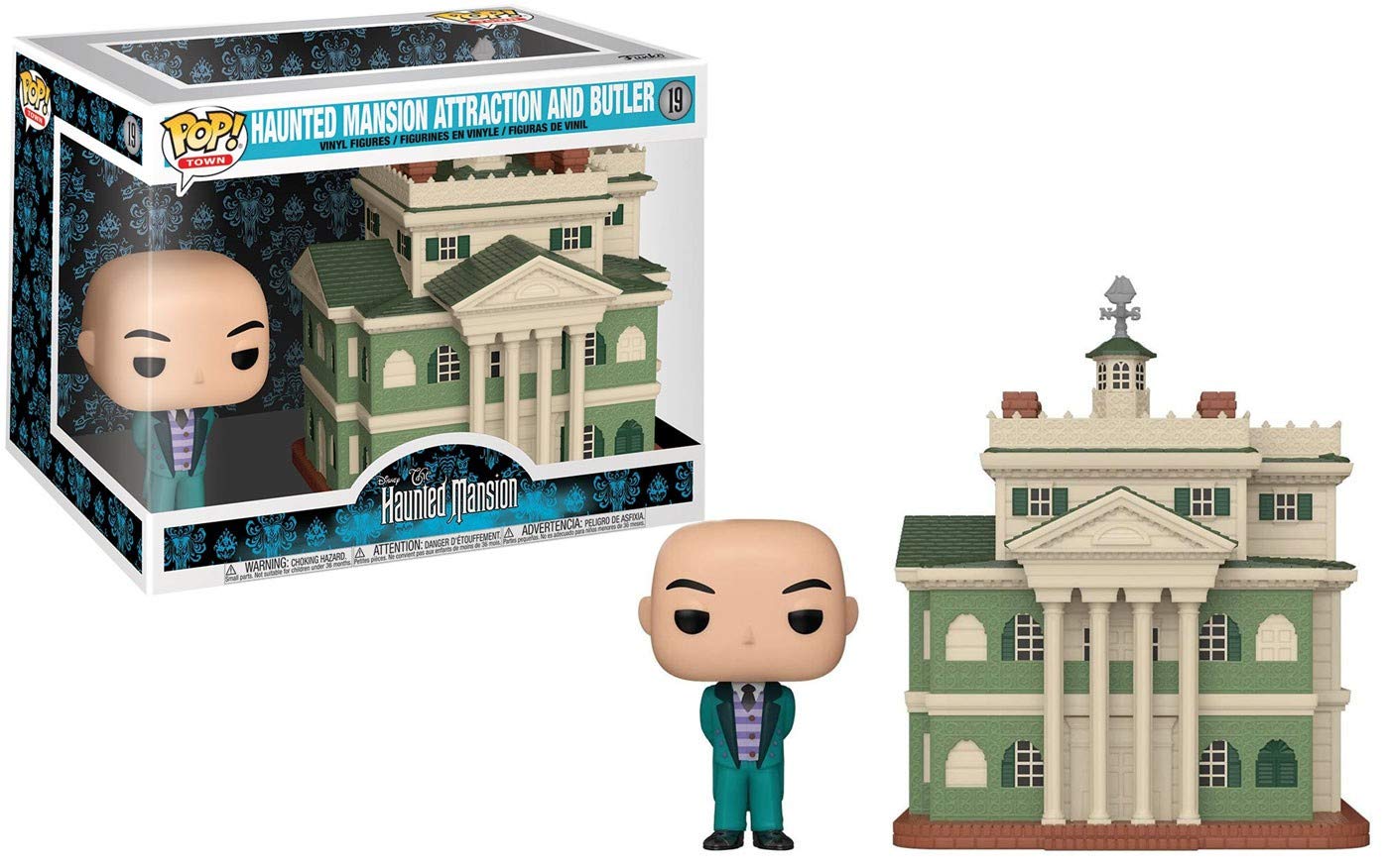 Amazon.com: Funko Pop Towns: Disney Parks - Haunted Mansion with
