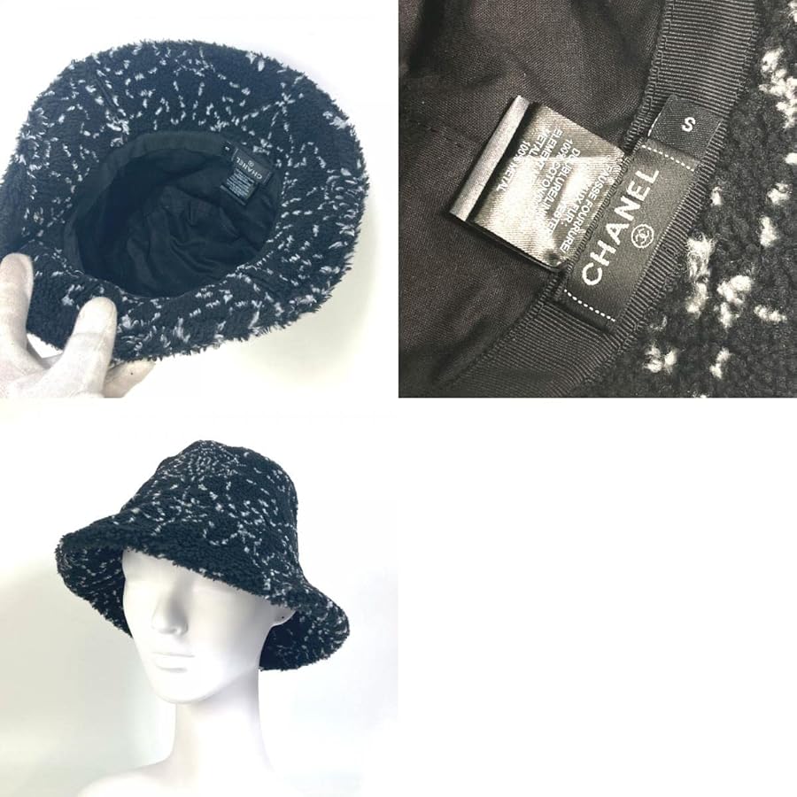 Amazon.co.jp: [CHANEL] (シャネル) ココマーク CC 帽子 ボア バケット