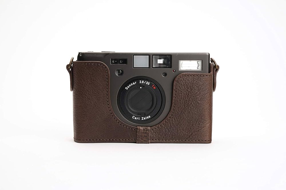 Amazon.com : Contax T3 Case, BolinUS Handmade Genuine Real Leather