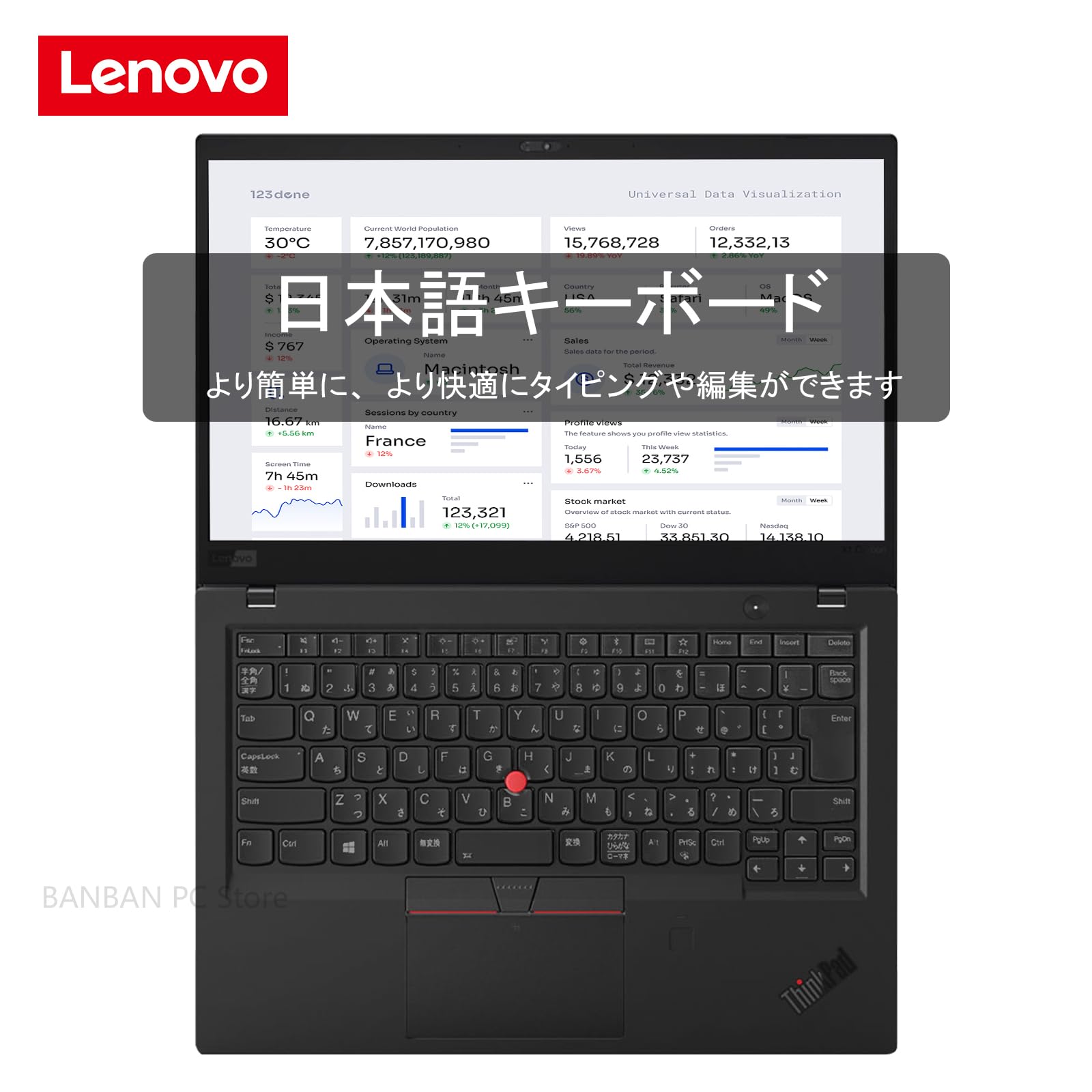Amazon.co.jp: 【整備済み品】レノボ ノートパソコン Lenovo ThinkPad