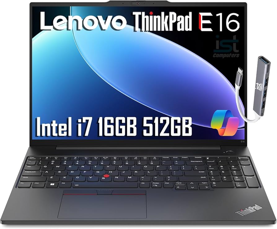 Amazon.com: Lenovo ThinkPad E16 Business Laptop (16