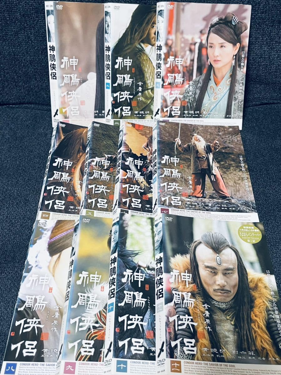 神鵰侠侶 DVD 全11卷 全卷セット レンタル 神鵰侠侶 DVD 全11卷 全卷