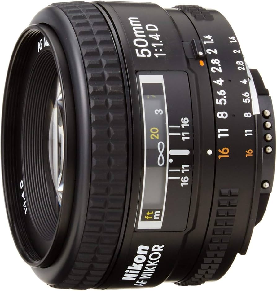 Amazon.com : Nikon AF FX NIKKOR 50mm F/1.4D DSLR Lens with Auto