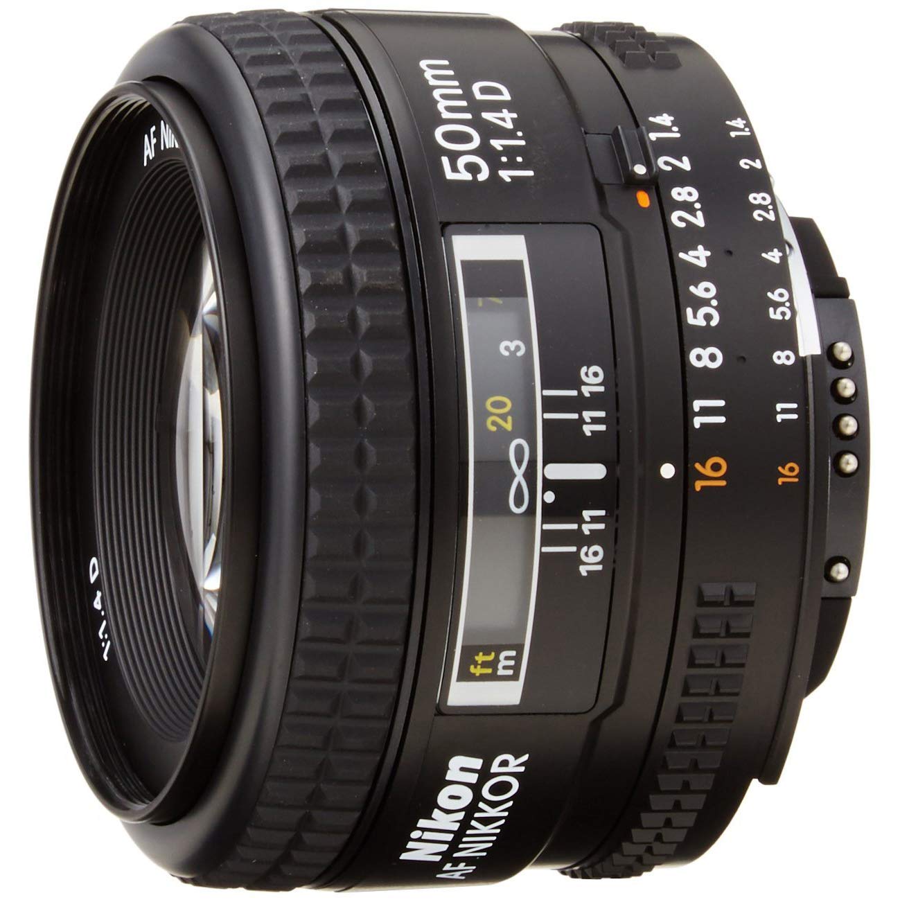 Amazon.com : Nikon AF FX NIKKOR 50mm F/1.4D DSLR Lens with Auto