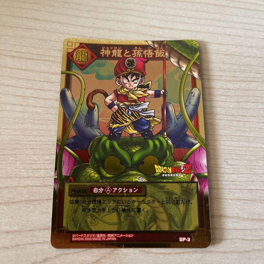 神龍と孫悟飯 ドラゴンボールカードゲーム 2006年 ドラゴンボール