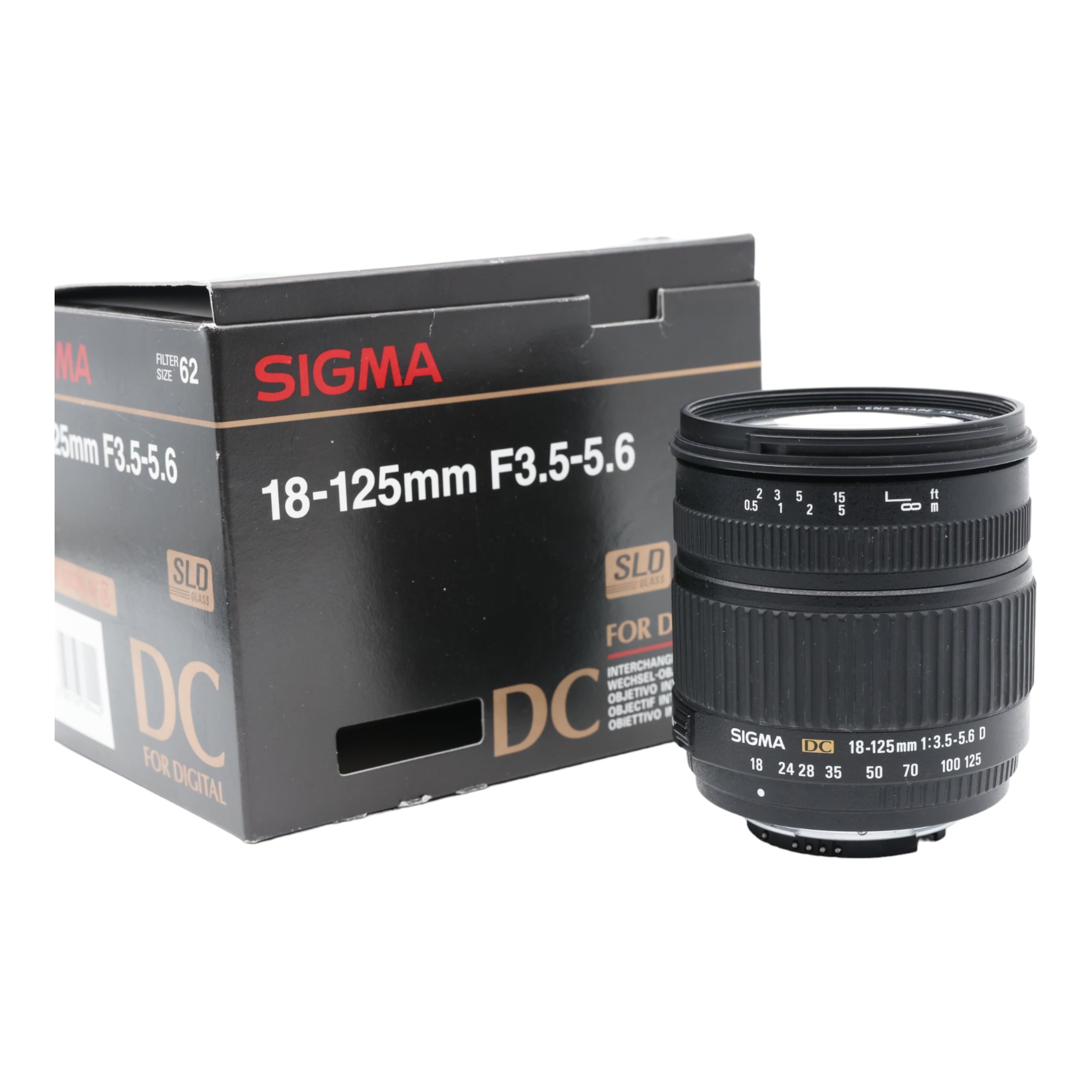 Amazon.com : Sigma 18-125mm f/3.5-5.6 DC IF Aspherical Zoom Lens