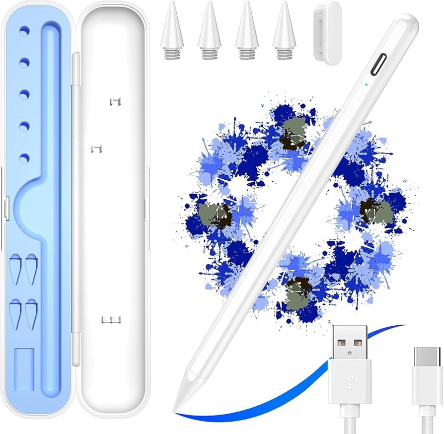 Amazon.com: MMK Pencil for iPad(2018-2023), Tilt Sensitivity iPad