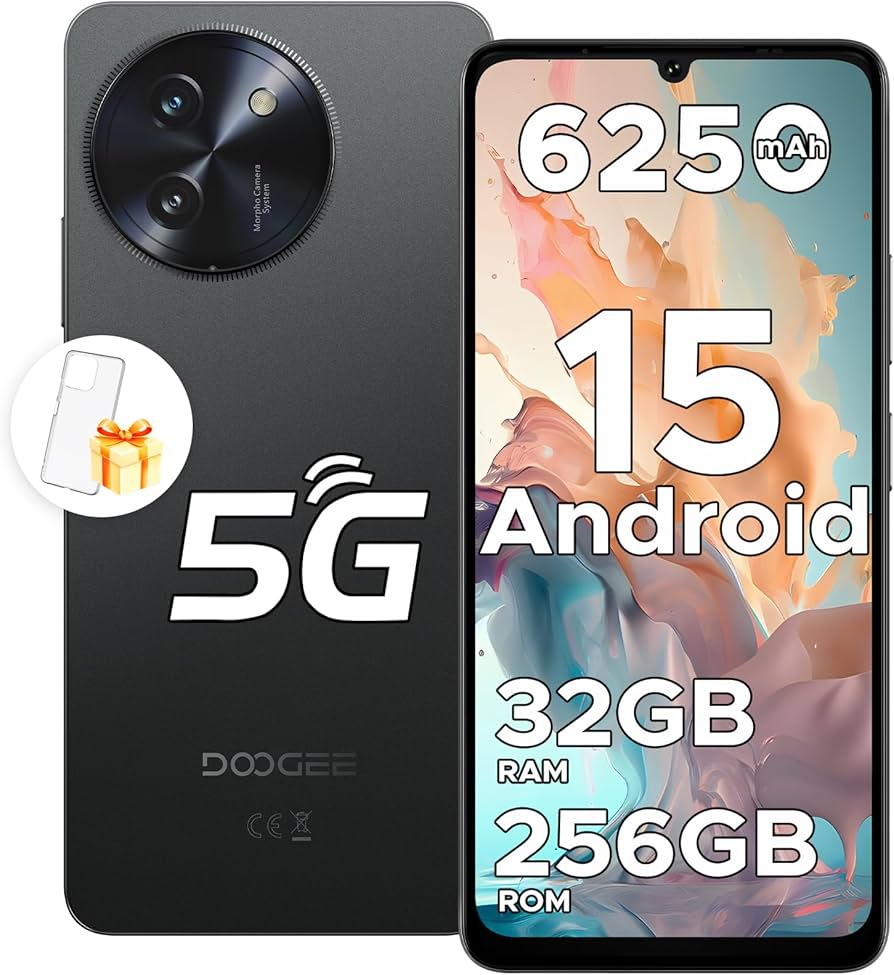 Amazon | 【5Gスマホ Android 15 】DOOGEE Note 59 Pro SIMフリー