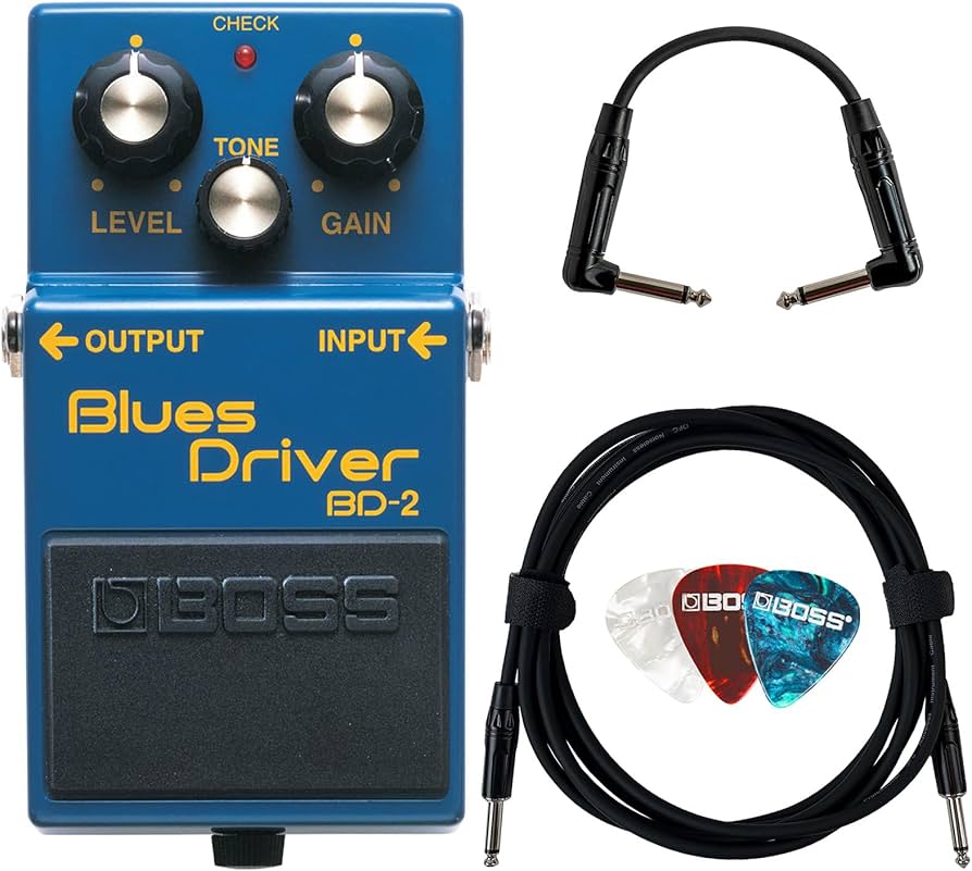 Amazon.com: Boss BD-2 Blues Driver Bundle with Gearlux Instrument