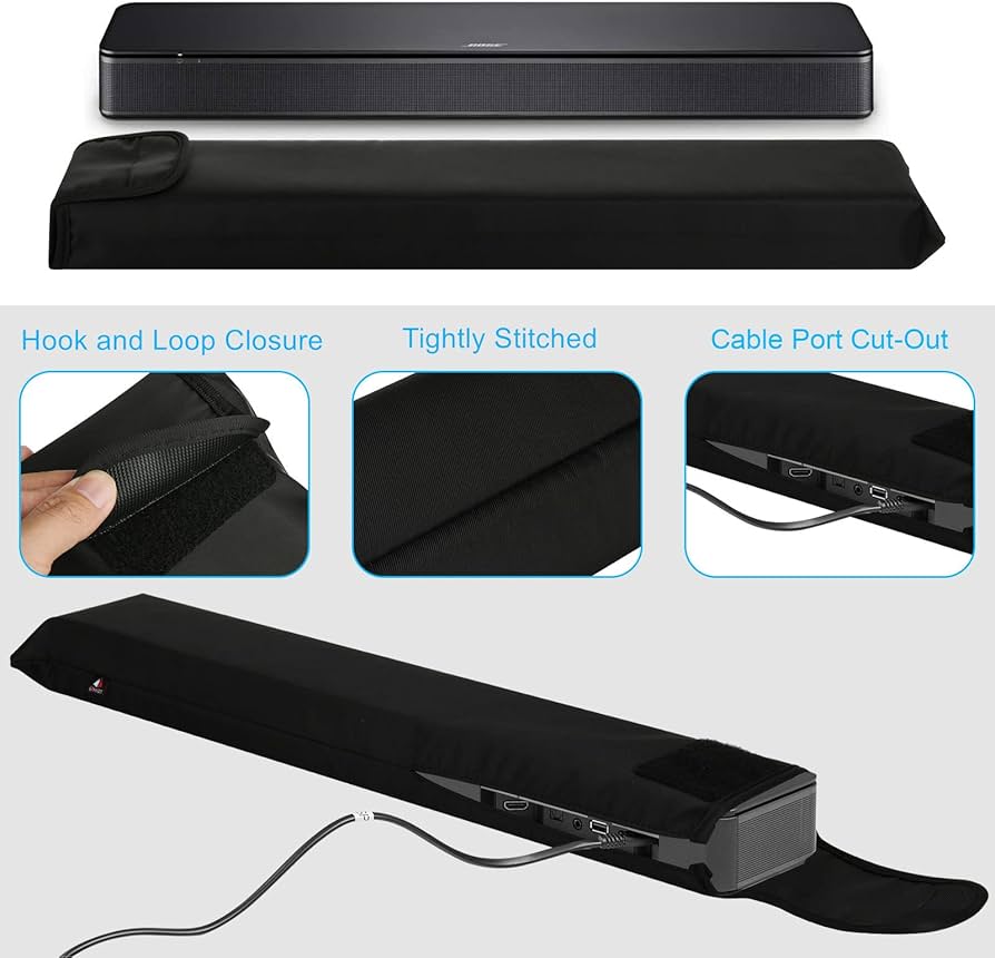 Amazon.co.jp: TXEsignダストカバー保護ケース Bose TVスピーカー