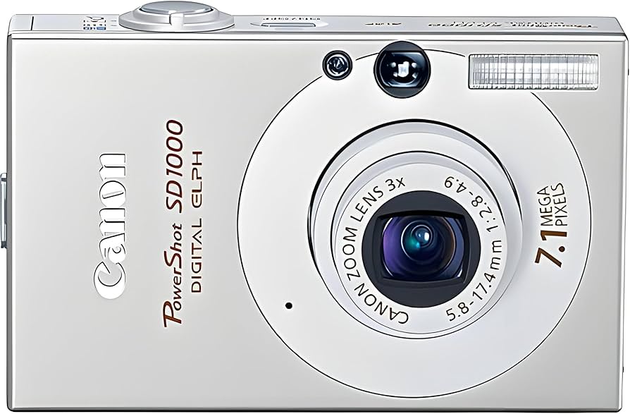 Amazon.com : Canon PowerShot SD1000 7.1MP Digital Elph Camera with