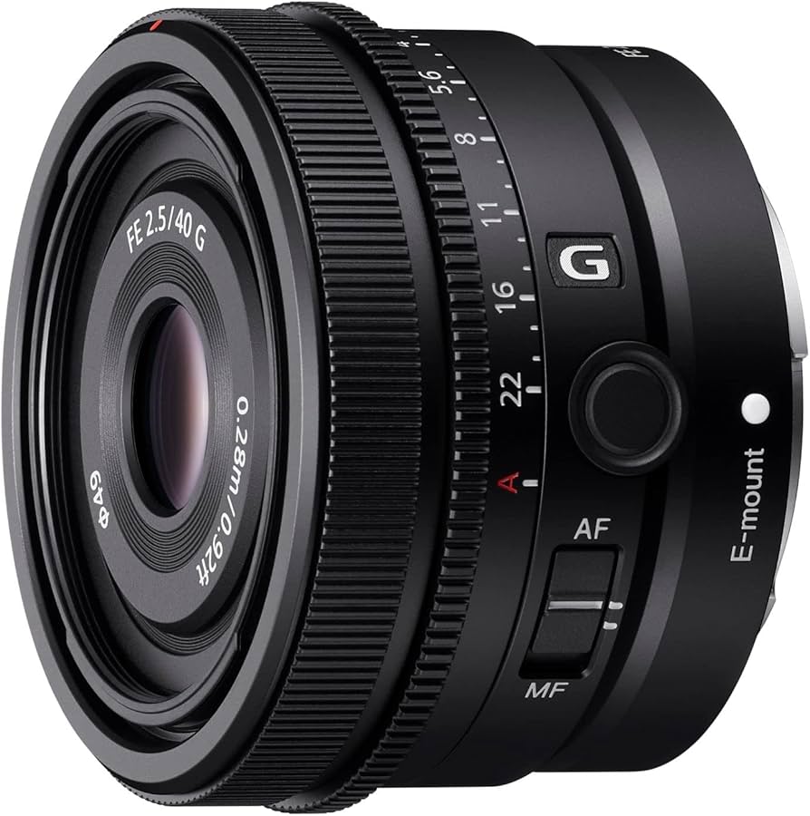 Amazon.com : Sony SEL40F25G - Full-Frame Lens FE 40mm F2.5 G