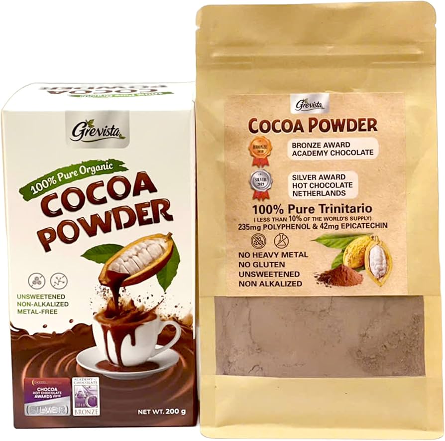 Amazon.com : Grevista 100% Pure Cocoa Powder – Unmistakably
