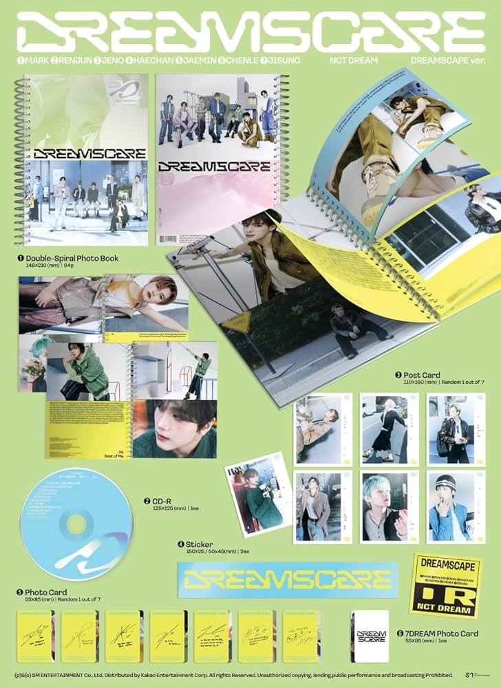 Amazon.co.jp: [ DREAMSCAPE Ver. ] NCT DREAM - 4TH ALBUM