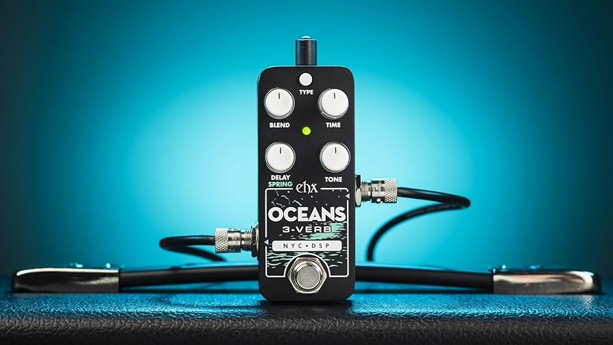 Amazon.com: Electro-Harmonix Pico Oceans 3-verb Reverb Pedal