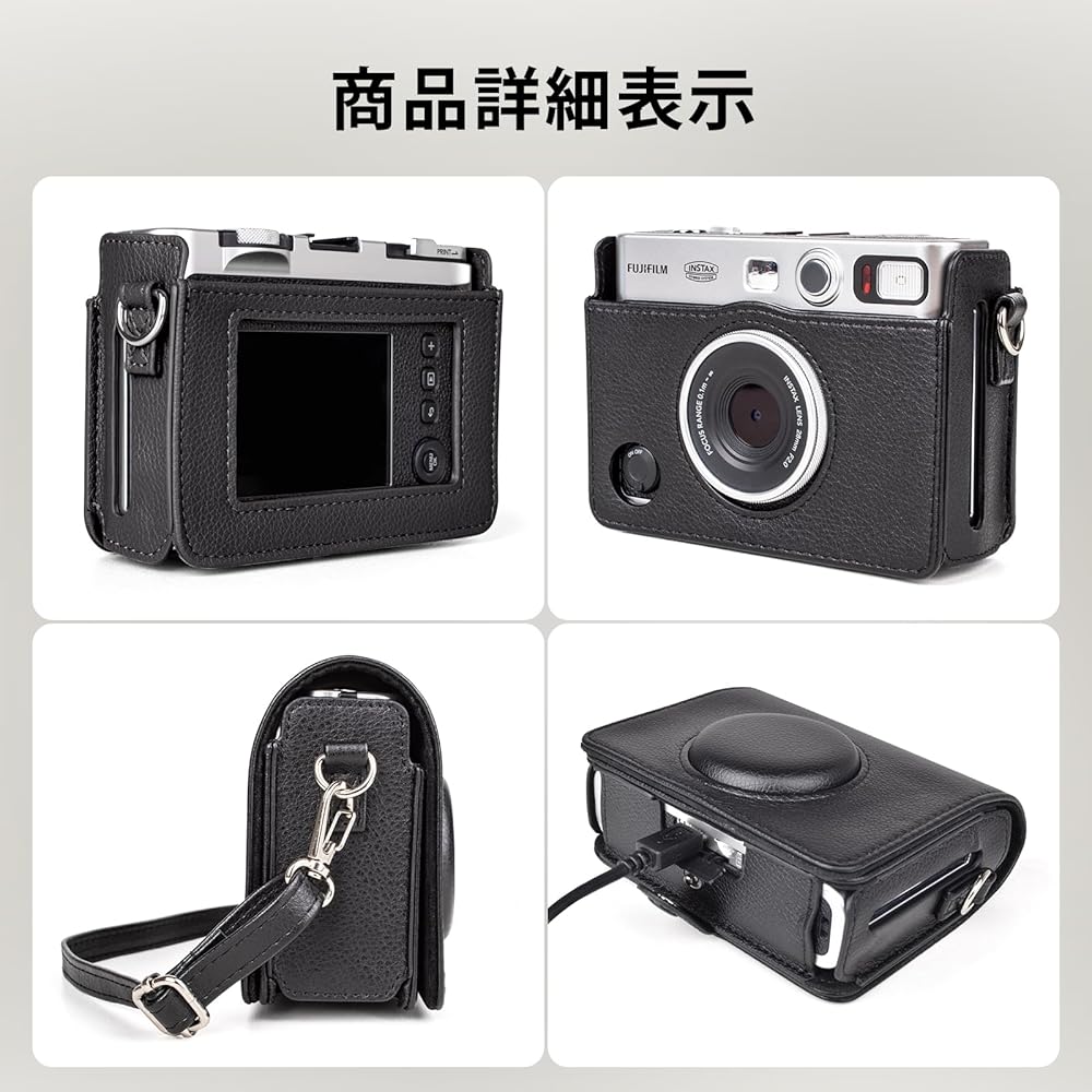 Amazon.co.jp: kinokoo チェキフィルム instax mini evo ケース 精密