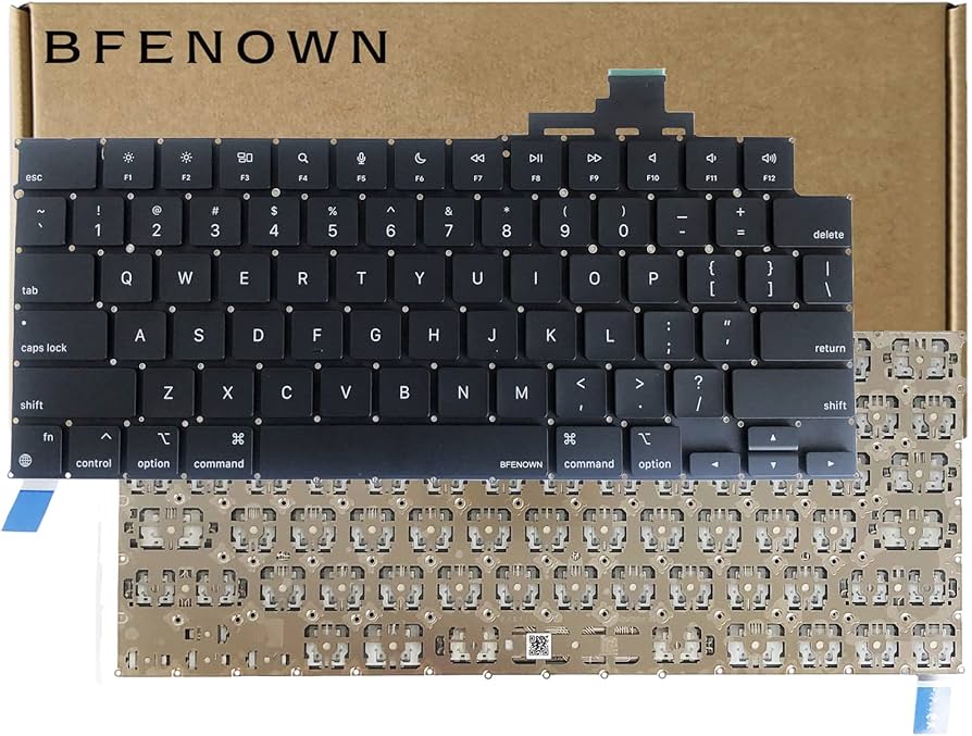 Amazon.co.jp: Bfenown 交換用USキーボード MacBook Air M2 M3 M4