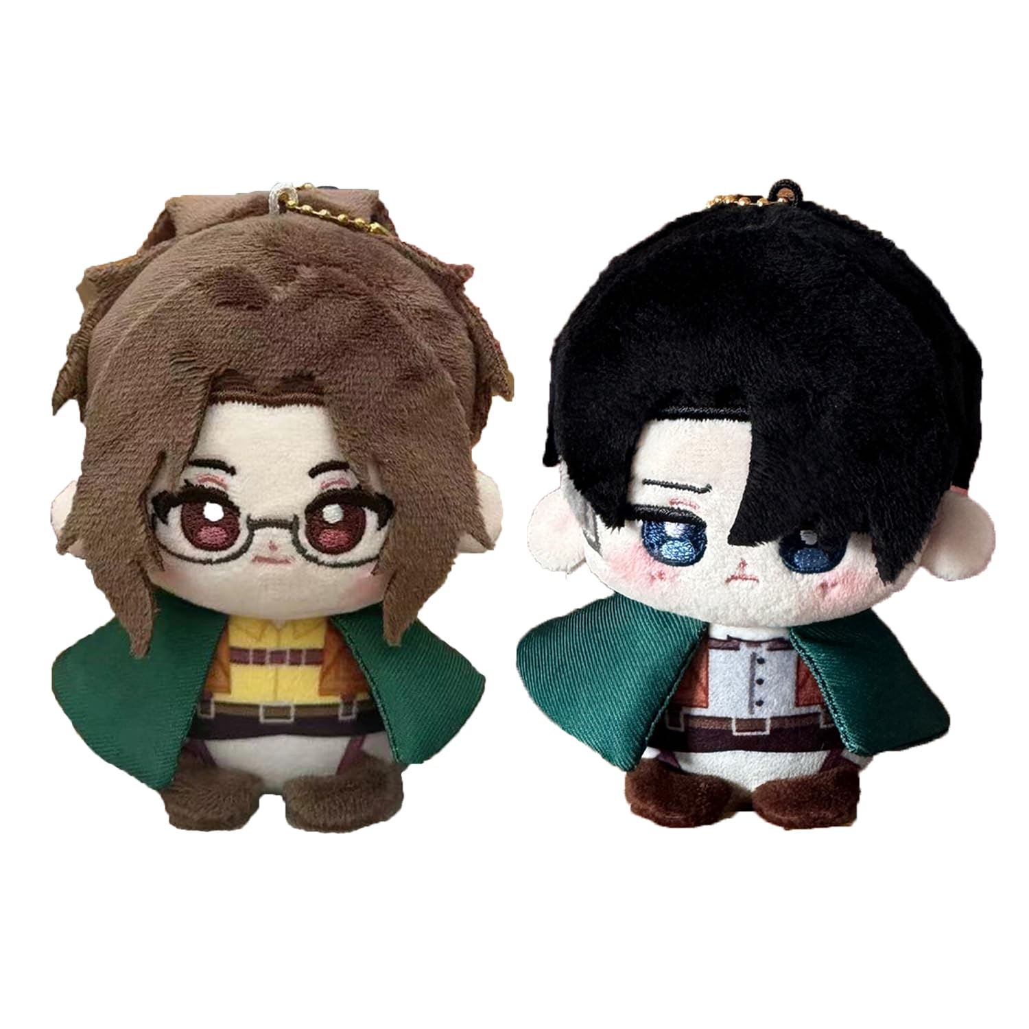 Amazon.co.jp: 進撃の巨人 ぬいぐるみ リヴァイ ハンジ 人形 縫い包み