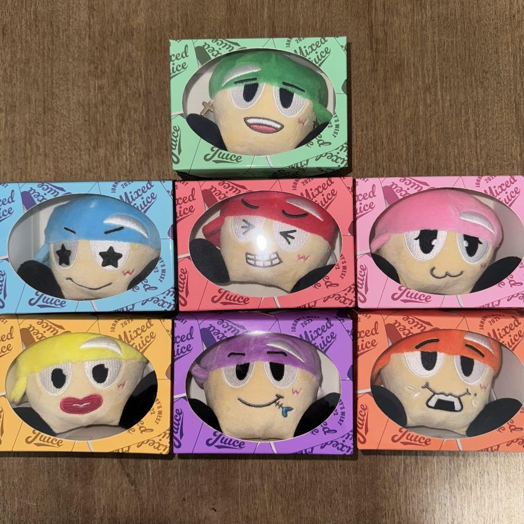 Amazon.co.jp: ジャニーズWEST WEST ぶらさげるヤツ ヤツぬい 7個