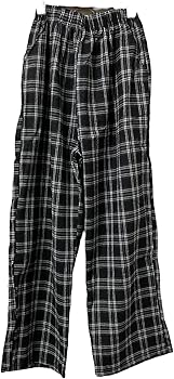 Amazon.co.jp: 【YS FACTORY】ブラック チェック ワイド パンツ