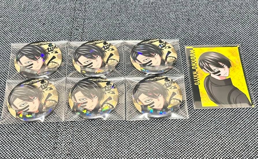 Amazon | 桃源暗鬼 無陀野無人 ホログラム缶バッジ vol.6 マズル