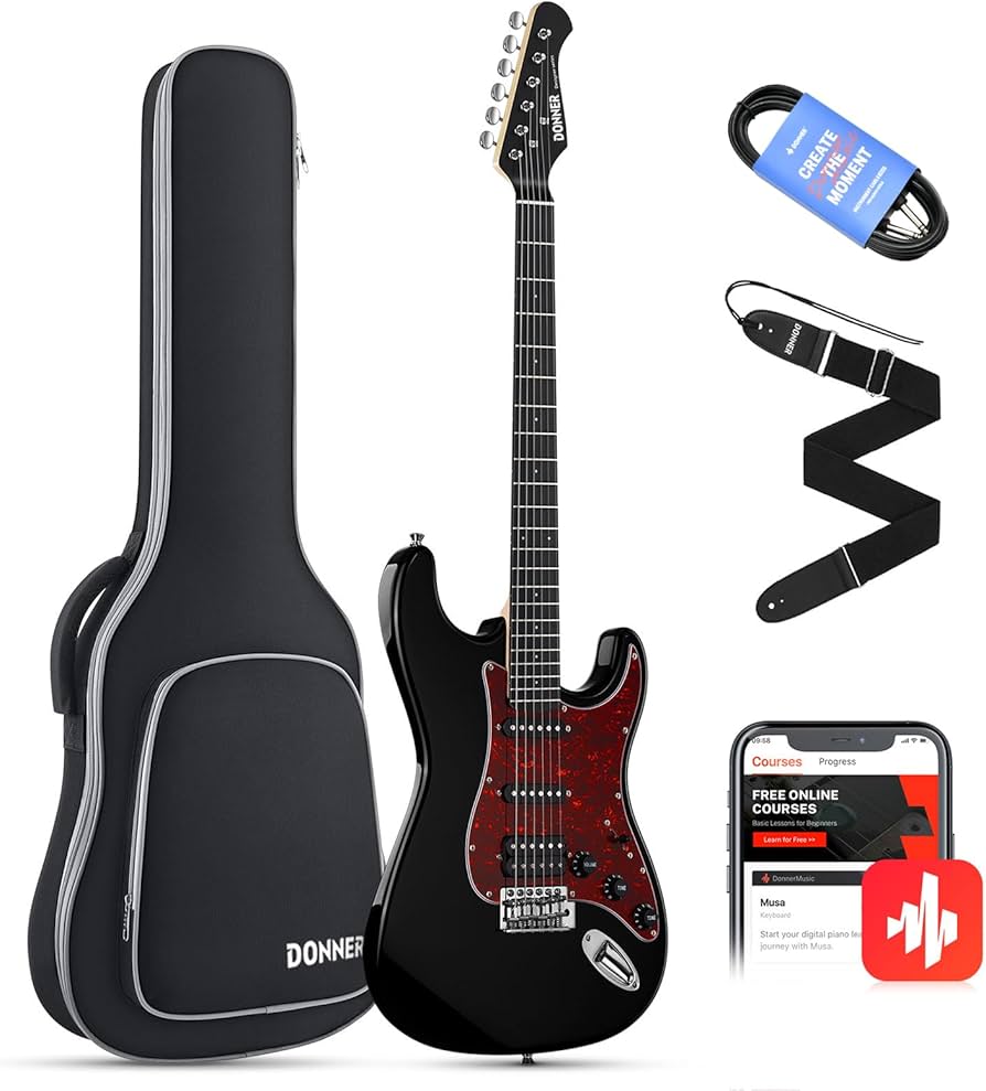 Amazon.com: Donner 39 Inch Electric Guitar, Designer Series DST