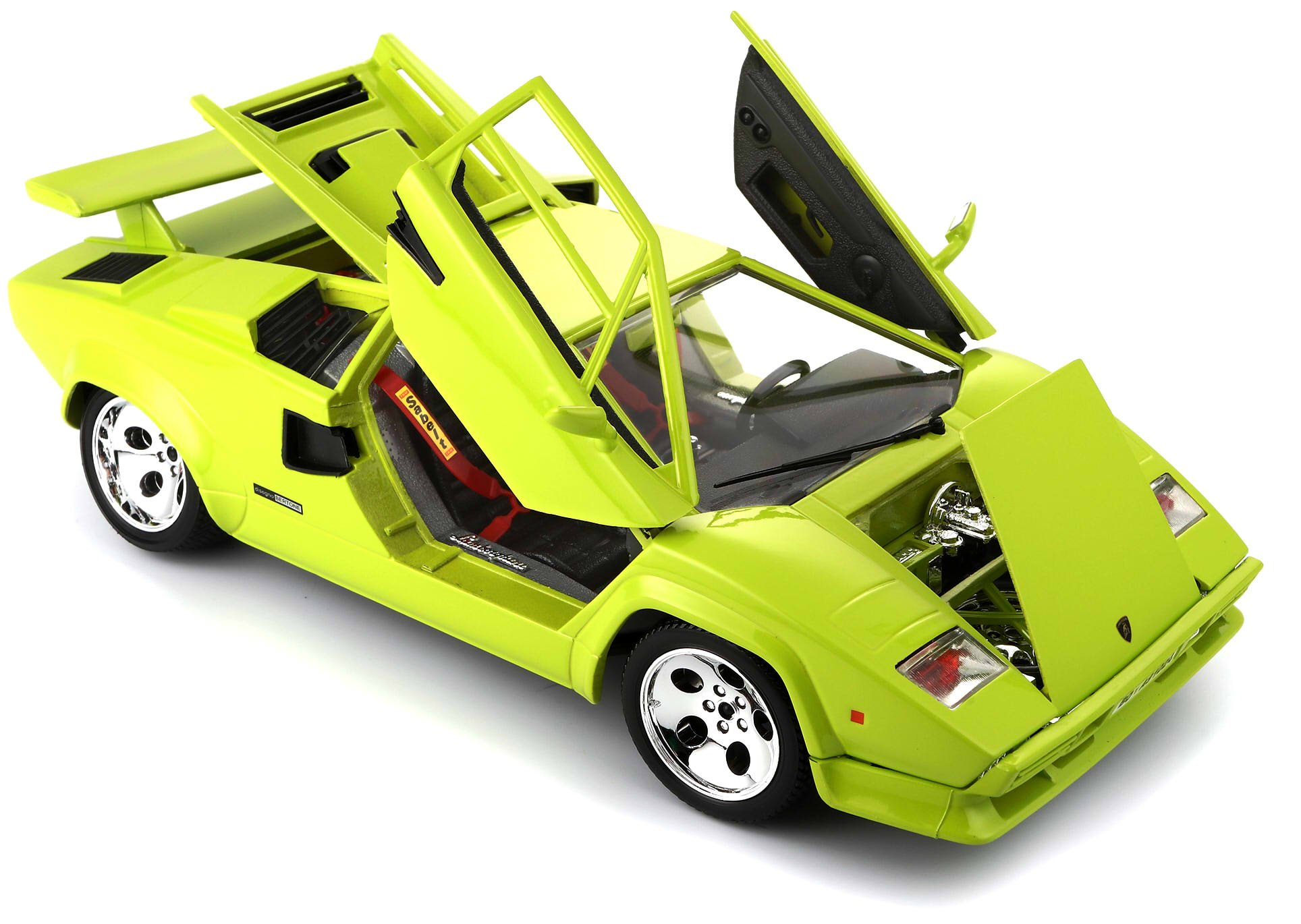 Bburago 1:18 Lamborghini Countach 5000 Quattrobalvole, Red